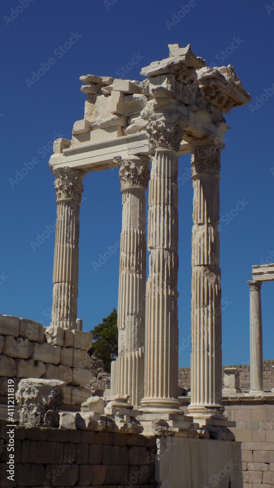 Pergamon Acropolis, Bergama, Izmir, Turkey