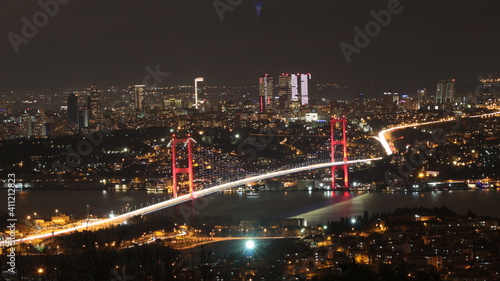 Bosphorus Istanbul  15 July Martrys Bridge