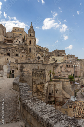 Matera ancient city from Italy. A world heritage destination