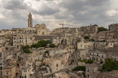 Matera ancient city from Italy. A world heritage destination