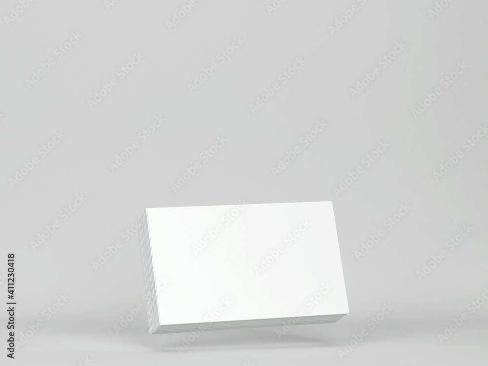 Blank business cards mockup Blank business cards mockup
