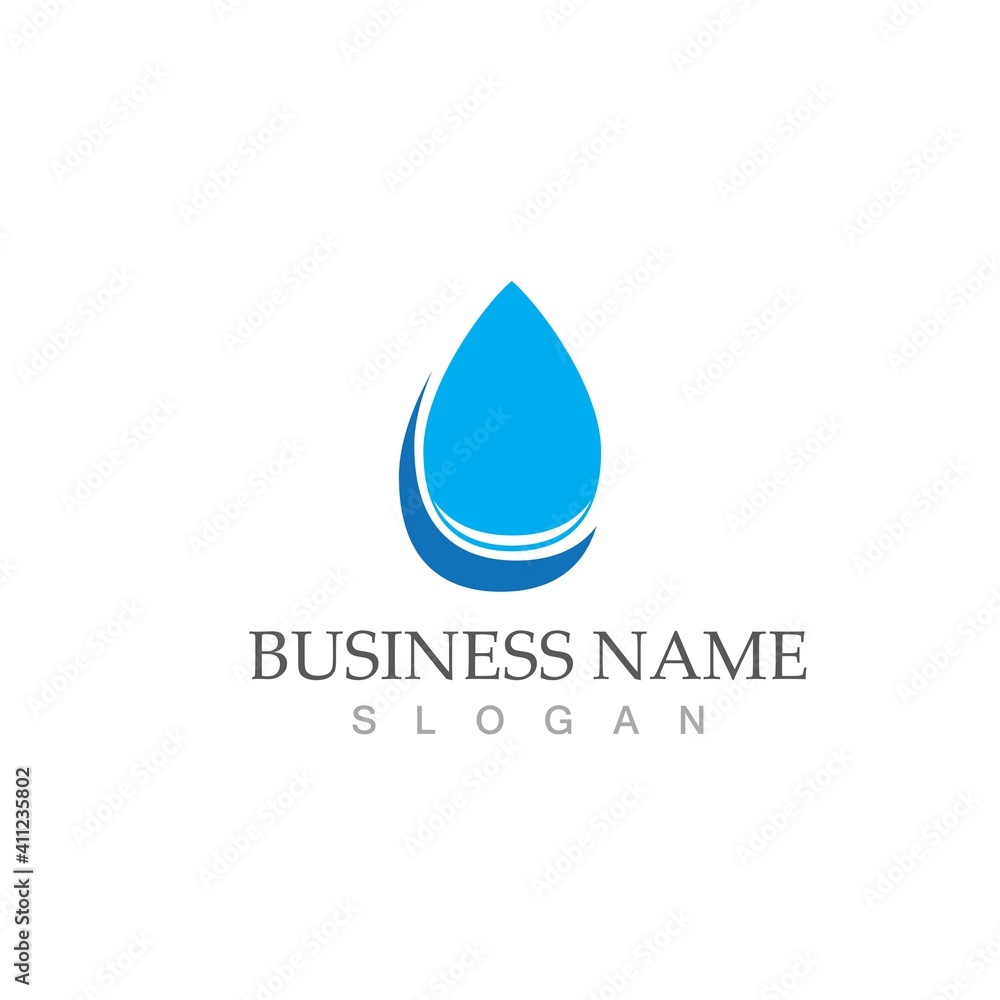 Water drop Logo Template vector Water drop Logo Template vector