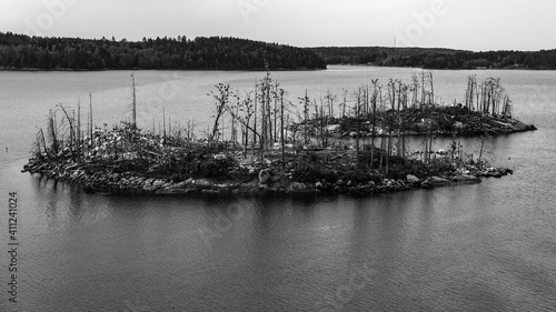 Abandomed island photo