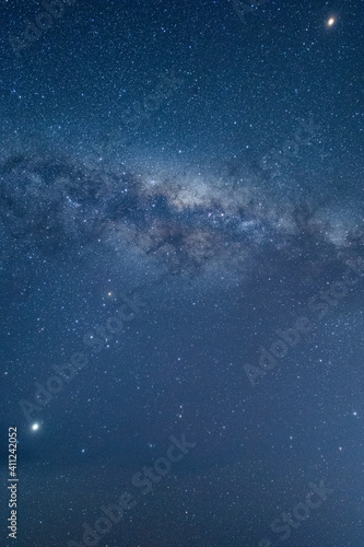 galactic sky with stars and Milky Way