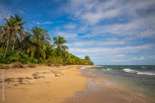 Beach - Playa Manzanilo by the Caribbean Sea Costa Rica