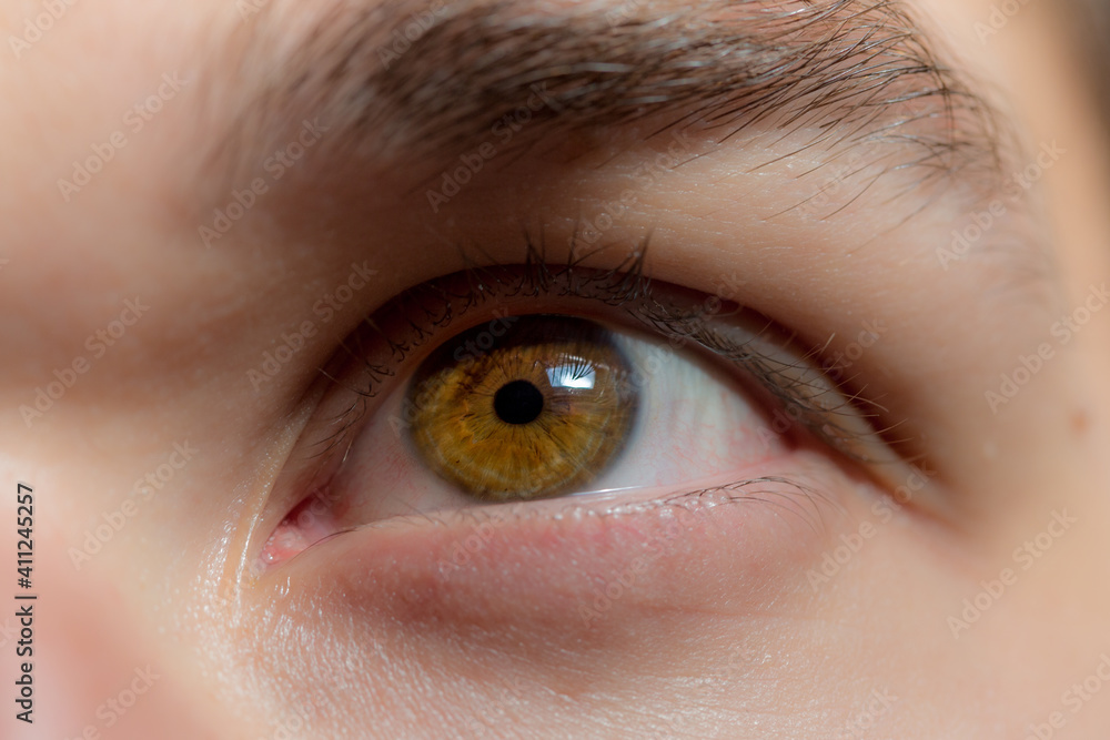 Naklejka premium close up of eye
