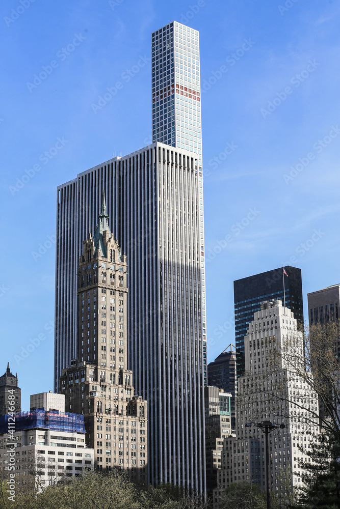 Buildings in Manhattan, New York City.