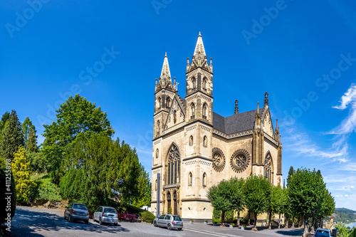 Wallfahrtskirche Sankt Apollinaris, Remagen, Rheinland-Pfalz, Deutschland 