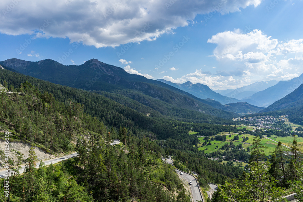 Mountain Landscape in Briancon, France