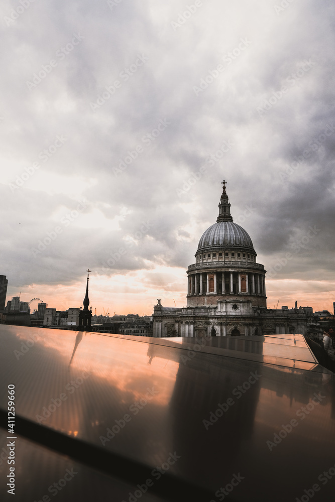 Sunset over St.Pauls Cathedral