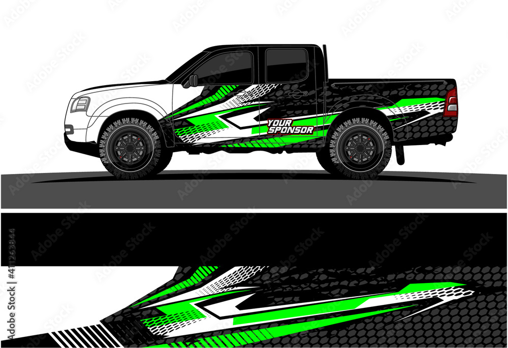 Car wrap graphic racing abstract strip and background for car wrap and vinyl sticker - Vector
Car wrap graphic racing abstract strip and background for car wrap and vinyl sticker - Vector