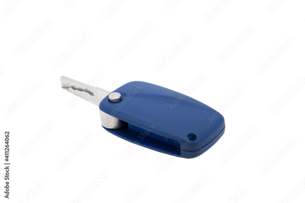 Car keys isolated on white background Car keys isolated on white background