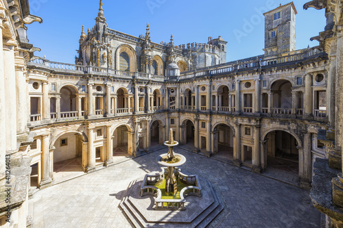 Convent of the Order of Christ, Great cloister, Tomar, Estremadura, Ribatejo, Portugal photo