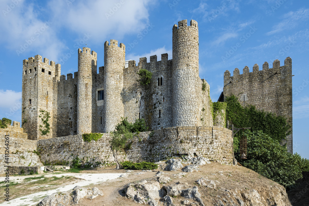 Castle, Obidos, Estremadura and Ribatejo, Portugal