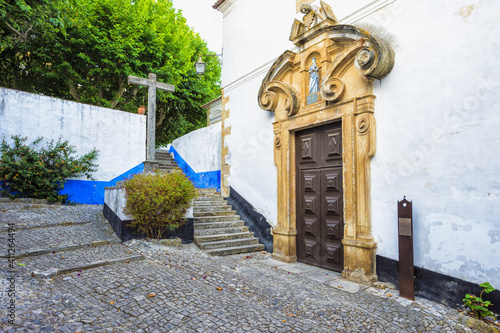 Almshouse Church or Chapel of the Holy Spirit, Obidos, Estremadura and Ribatejo, Portugal photo