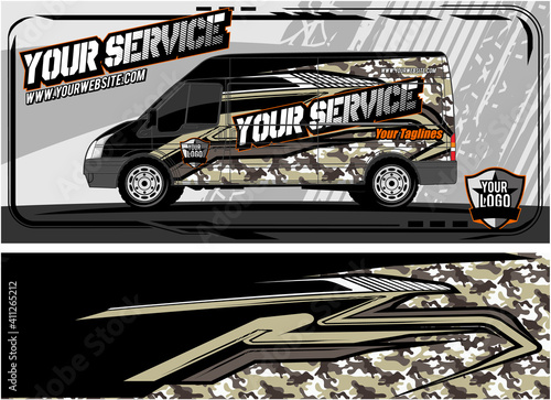 car graphic background vector. abstract lines vector with modern camouflage design concept  for truck and vehicles graphics vinyl wrap 