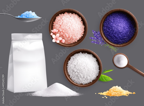 Spa Salt Realistic Collection