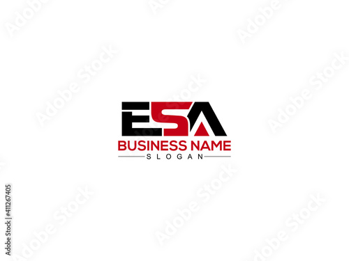 ESA Logo Letter Vector For Brand