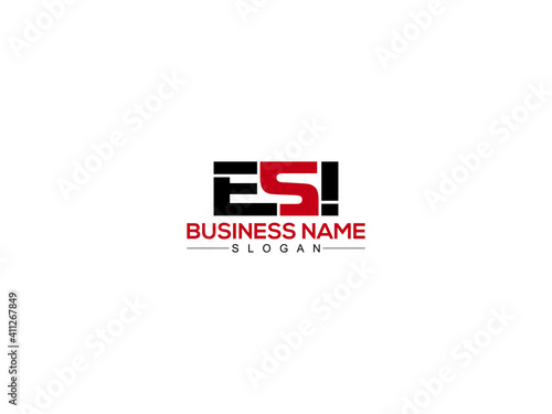 ESI Logo Letter Vector For Brand