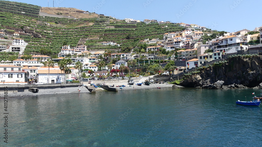 Puerto Náutico de Camara de Lobos en Madeira