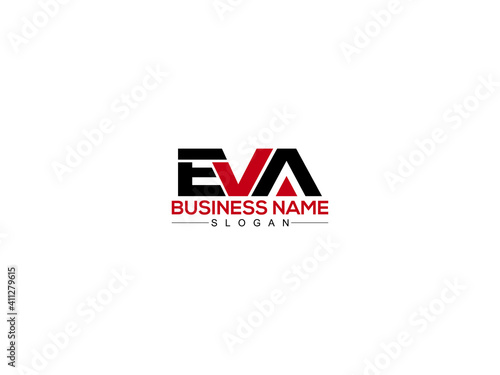 Letter EVA Logo Design For All Kind Of Use Fototapet