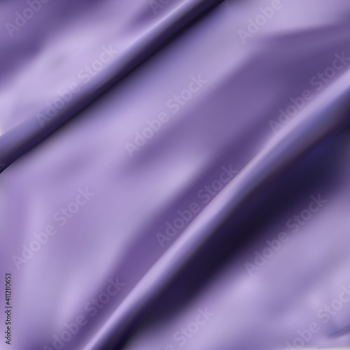 violet Satin Silky Cloth Fabric Textile Drape with Crease Wavy Folds background.With soft waves and,waving in the wind Texture of crumpled paper. object ,illustration. eps 10