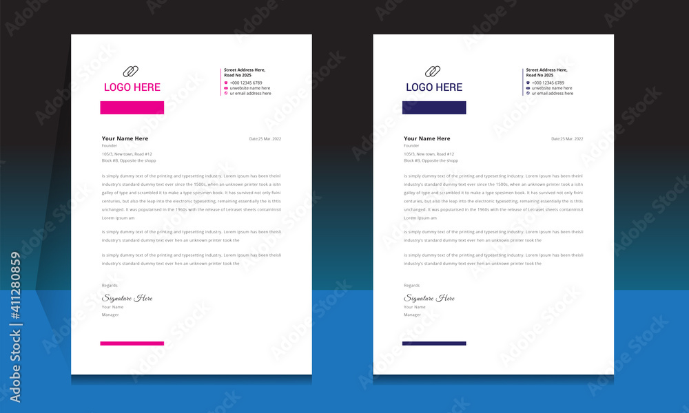 Letterhead format template, business style letterhead design template. Company letterhead template designs. Letterhead, Template. Letterhead format template, business style letterhead design template. Company letterhead template designs. Letterhead, Template.