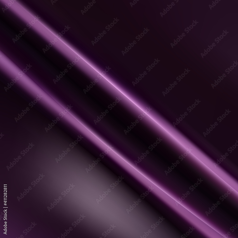 Beautiful purple silk. Draped textile background, illustration. eps 10