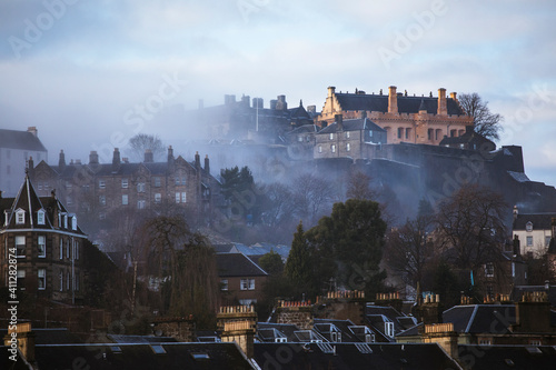 Foto Stirling castle in clouds