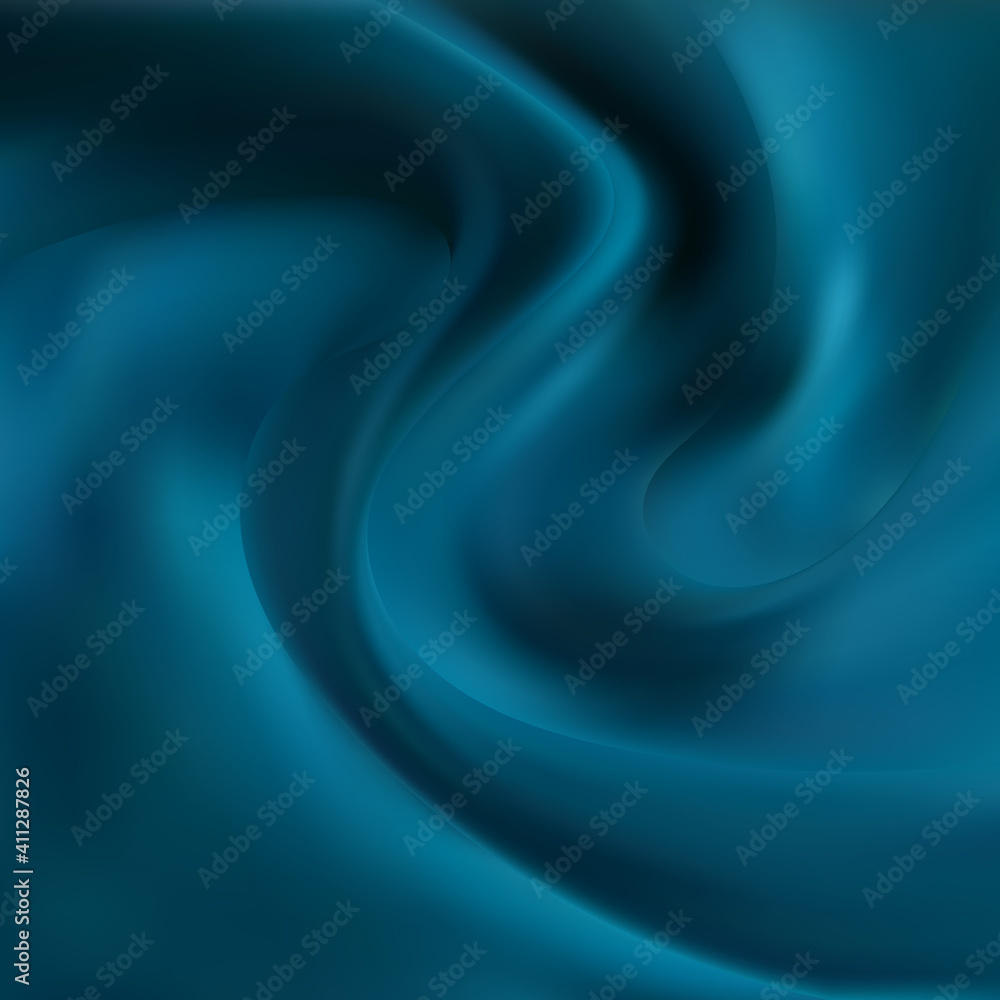 Blue Satin Silky Cloth Fabric Textile Drape with Crease Wavy Folds background.With soft waves and,waving in the wind Texture of crumpled paper. object ,illustration. eps 10 Blue Satin Silky Cloth Fabric Textile Drape with Crease Wavy Folds background.With soft waves and,waving in the wind Texture of crumpled paper. object ,illustration. eps 10