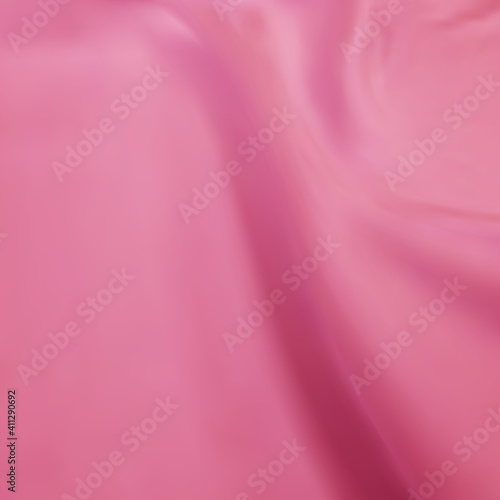 Crumpled red silk fabric. Beauty and fashion. eps 10