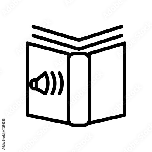 Book Line Icon Sign Symbol Vector
