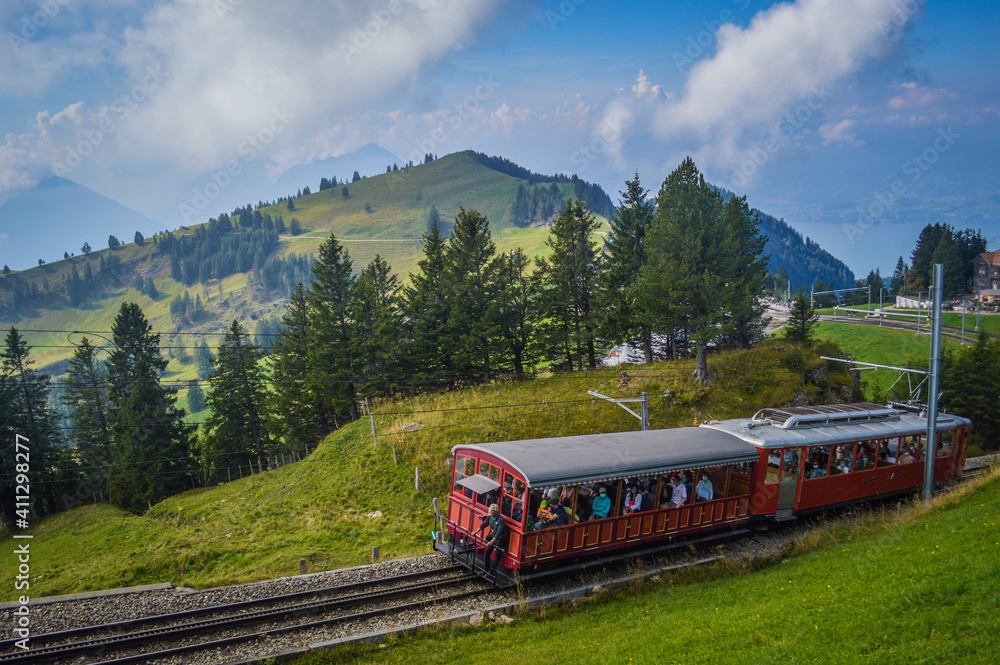 train in the mountains train in the mountains