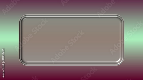 An abstract 3d rounded rectangle shape background image.