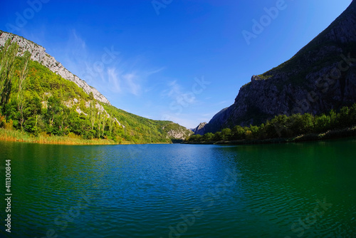 Cetina river near Omis, Croatia, Europe