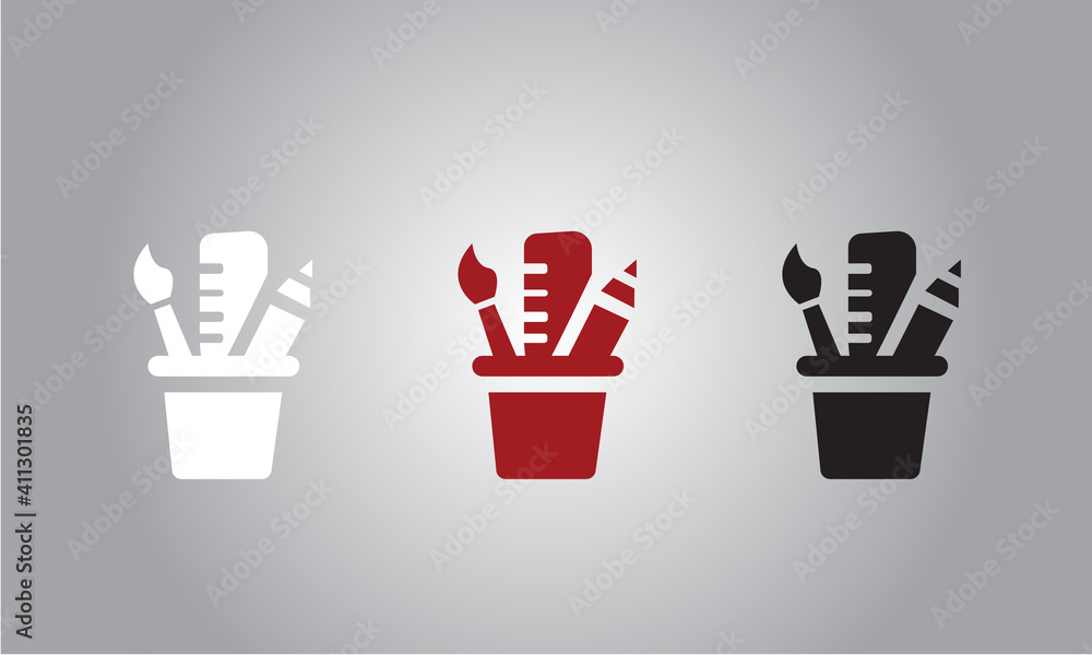 Stationary icon design