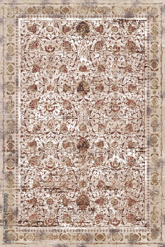Carpet Pattern Design Decoration Antique
