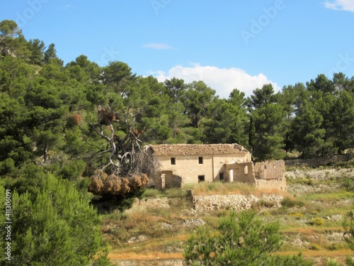 abandoned Spanish finca