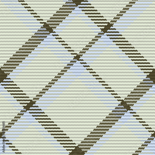 Seamless pattern of scottish tartan plaid. Repeatable background with check fabric texture. Vector backdrop striped textile print.