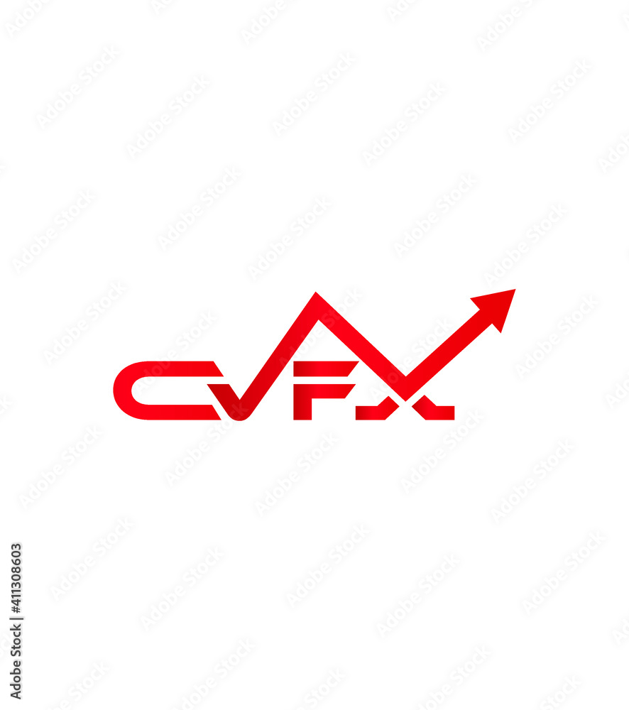CVFX logo template, vector logo for business and company identity CVFX logo template, vector logo for business and company identity