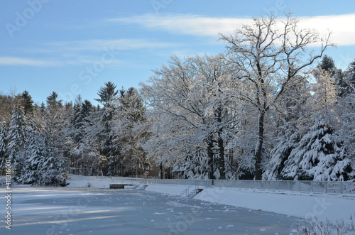 Wallpaper Mural Eis und Schnee in Winterlandschaft Torontodigital.ca