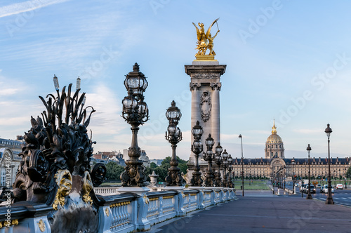 Alexander III Bridge in Paris © Wieslaw