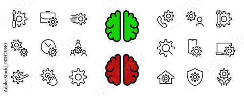 A simple set of settings and options related to Vector Line Icons. Contains icons such as set time, business, phone, and more. Editable Stroke.. 480x480