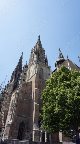 the Ulm Minster, Baden-Wurttemberg, Germany, May