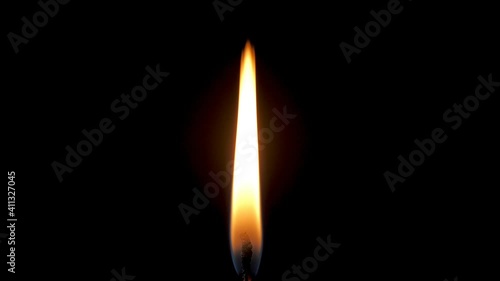 Realistic Candle Flame 4K - 59.94 fps. Candle flames - candle Fire flame. Candlelight. Transparent background. PNG + Alpha. Alpha Channel Included. 