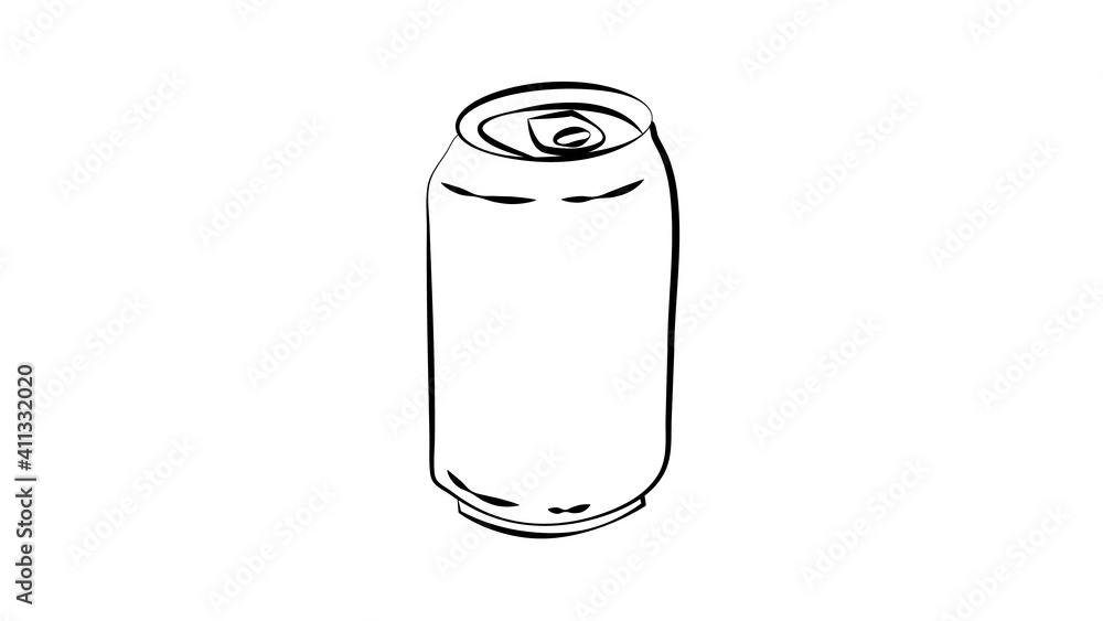 plastic bottle on white background, illustration. bottle for drinks and lemonades. black and white illustration in pencil drawing style. water tank plastic bottle on white background, illustration. bottle for drinks and lemonades. black and white illustration in pencil drawing style. water tank