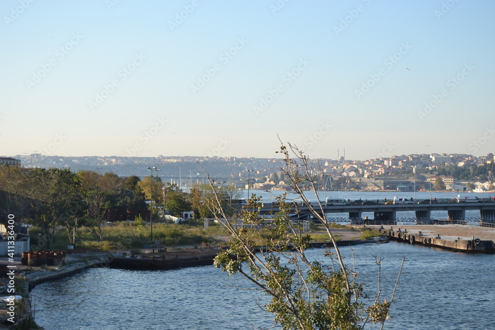 View of the Golden Horn towards the west
