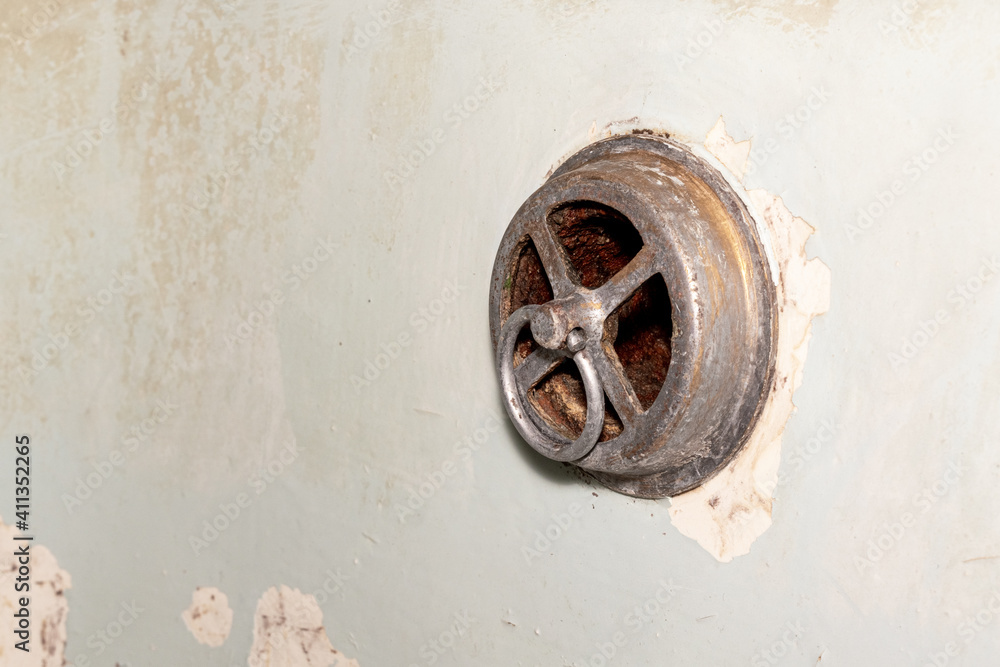 Bad bathroom overflow hole. Unsanitary condition of bath element close-up. Plumbing abstract background Bad bathroom overflow hole. Unsanitary condition of bath element close-up. Plumbing abstract background