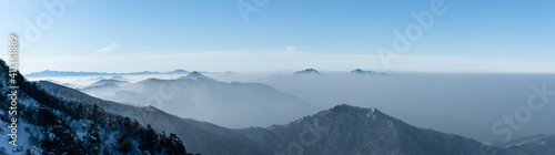 panorama of the mountains © SeungHyun