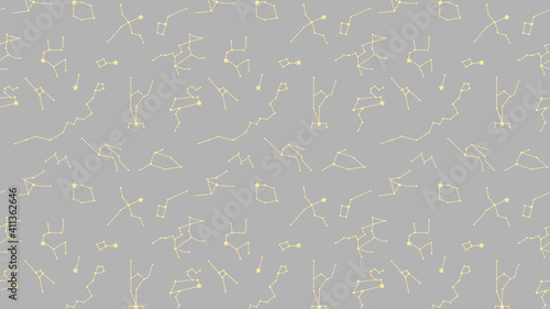 night sky constellation pattern background